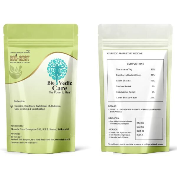 BIO GEST Ayurvedic Digestive Support for Gut Harmony