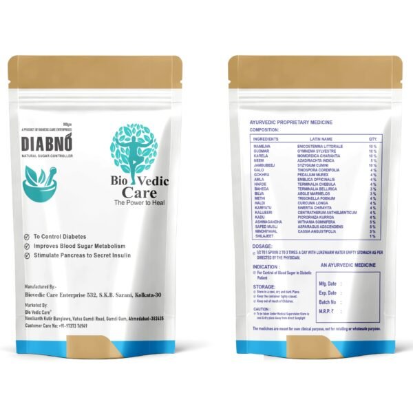 DIABNO - Ayurvedic Support for Healthy Blood Sugar Levels
