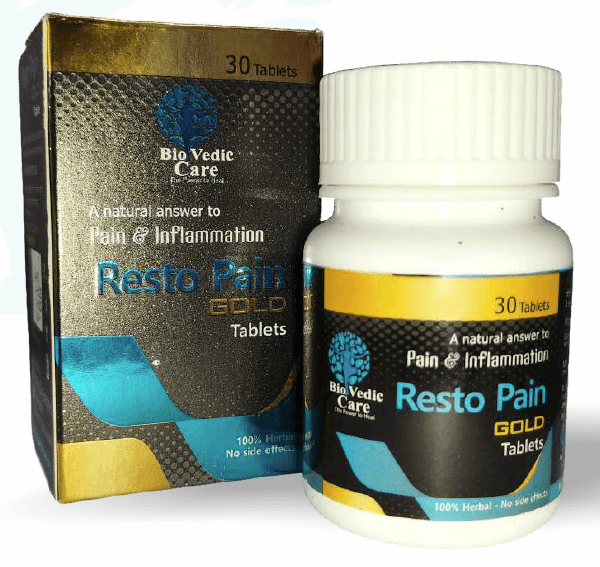 Resto Pain Gold Comprehensive Ayurvedic Relief for Pain & Nerve Health
